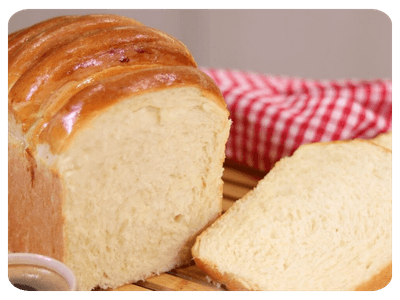 Pão de forma fatiado com miolo fofinho